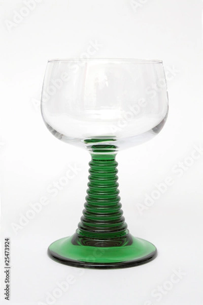 Fototapeta Weinglas Isoliert