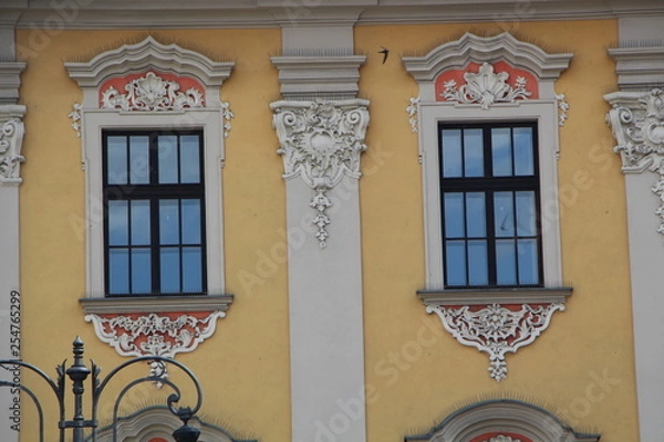 Obraz window with shutters palace