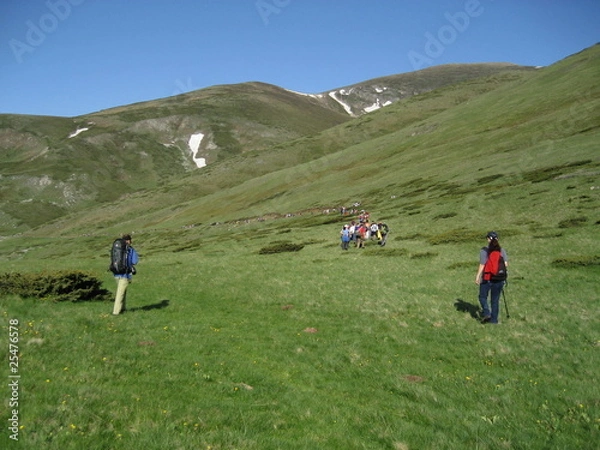 Obraz Hiking in spring