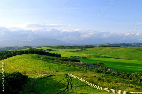 Obraz 牧場の風景