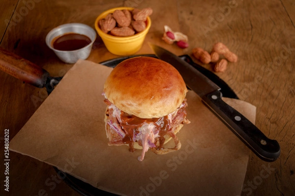 Obraz Burger Pulled Pork