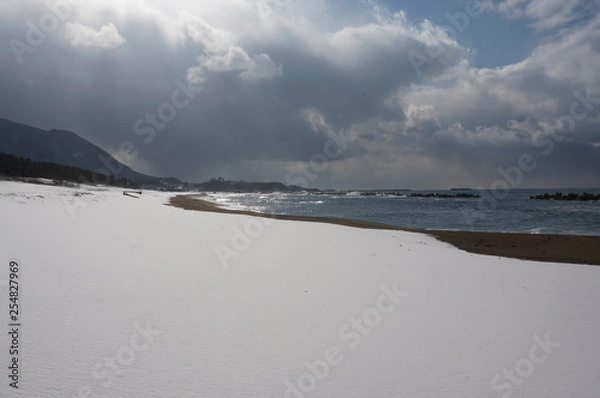 Obraz 冬　雪　海