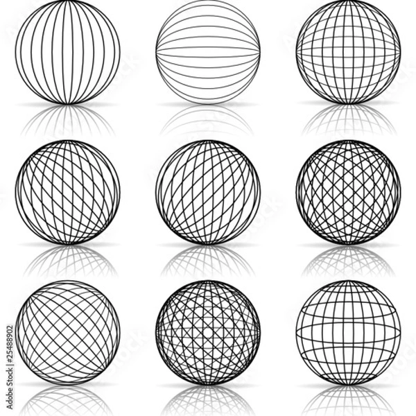 Fototapeta Construction of the ball