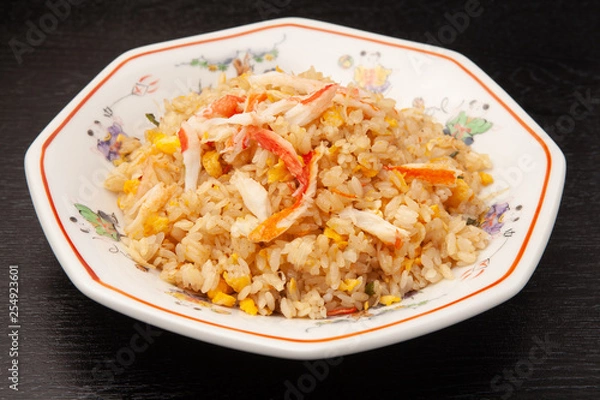 Fototapeta カニチャーハン