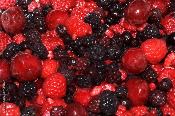 Obraz Czerwone owoce