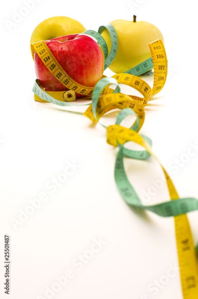 Obraz Apple and meter