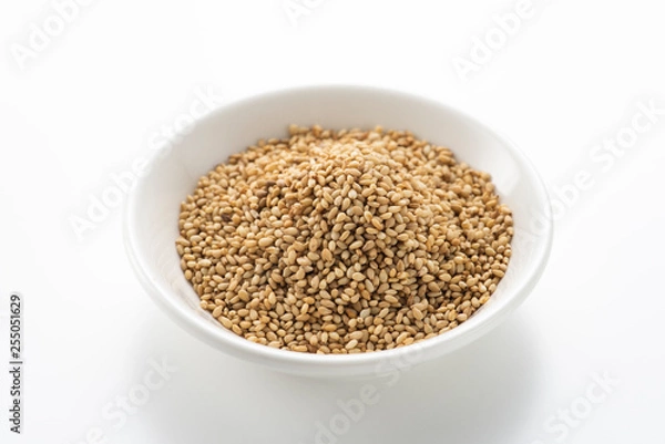 Fototapeta 皿に盛った胡麻