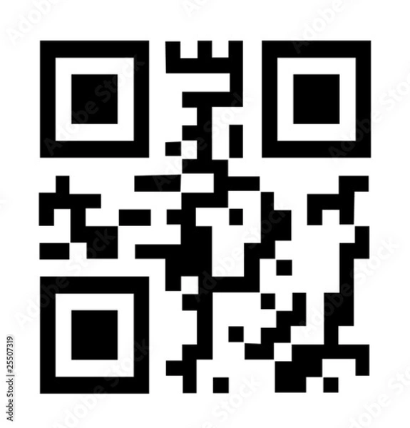 Fototapeta QR