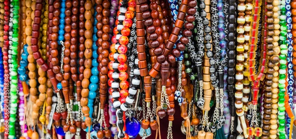 Obraz prayer beads are protecting valuable secrets.