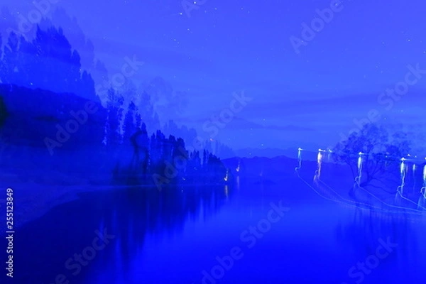 Fototapeta ニュージーランドのワナカツリー