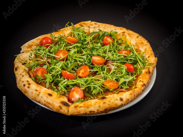 Fototapeta pizza on the table