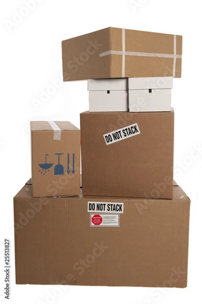 Obraz Do Not Stack boxes