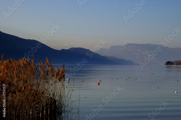 Obraz lac du bourget 3