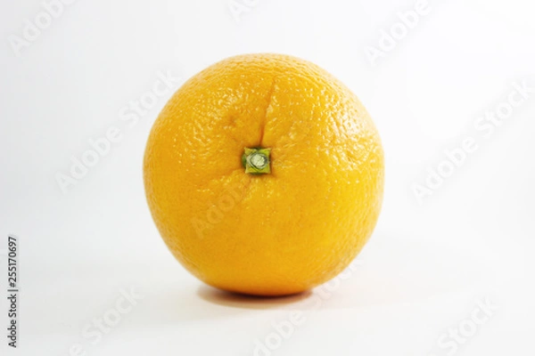 Obraz Close-up Orange Fruit On White Background