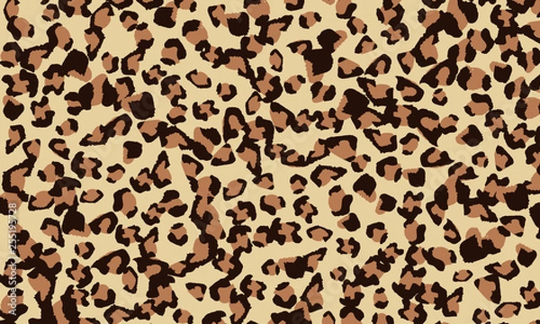 Obraz Leopard print design. Animal skin pattern.