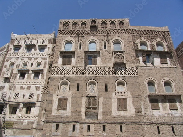 Obraz Earth Architecture, Yemen