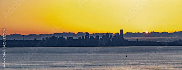 Fototapeta Seattle sunrise