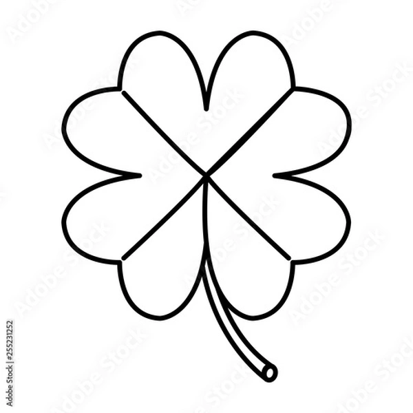 Fototapeta clover leaf saint patricks day