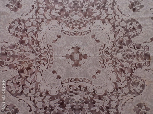 Obraz Botanical Pattern Fabric Cutting