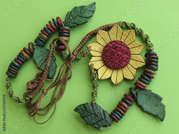 Obraz Wooden Necklace