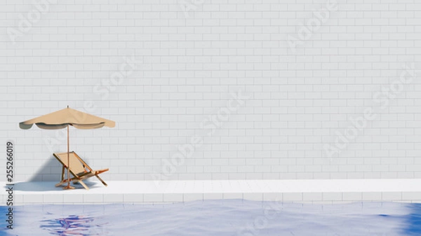 Fototapeta Summer Poolside