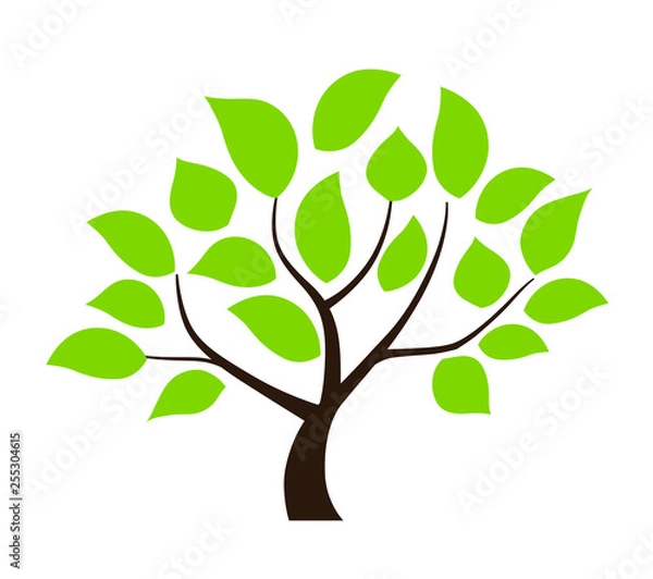 Obraz Tree icon material