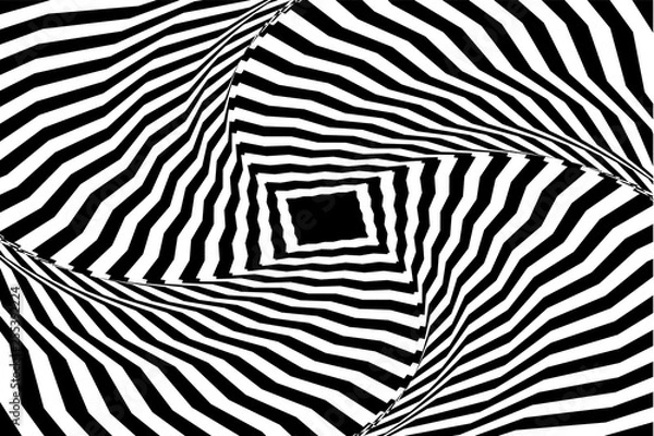 Fototapeta Op art background.