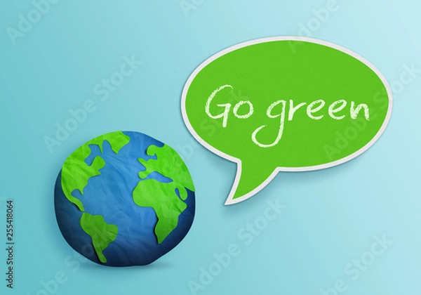 Fototapeta GO GREEN