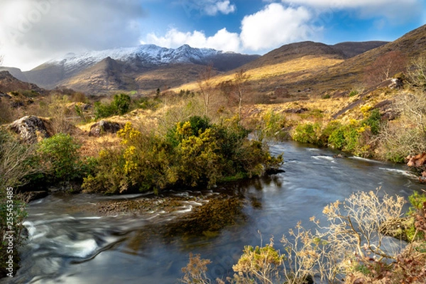 Obraz Beautiful view on the highest Irish mountains