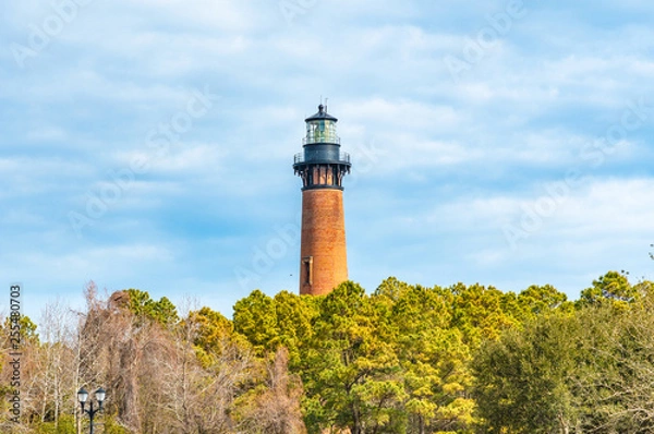Obraz Historic Currituck Beach Lighthouse