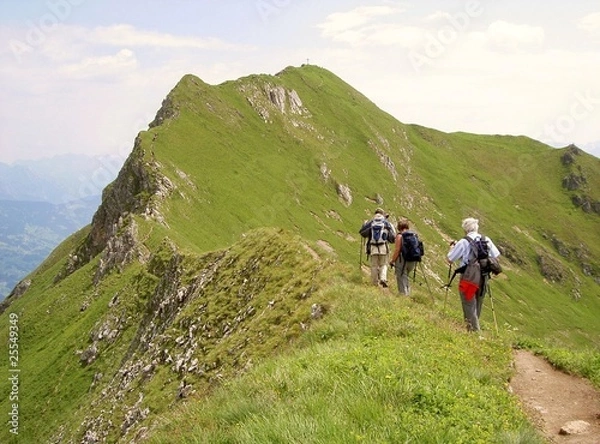 Obraz seniors hiking (2)