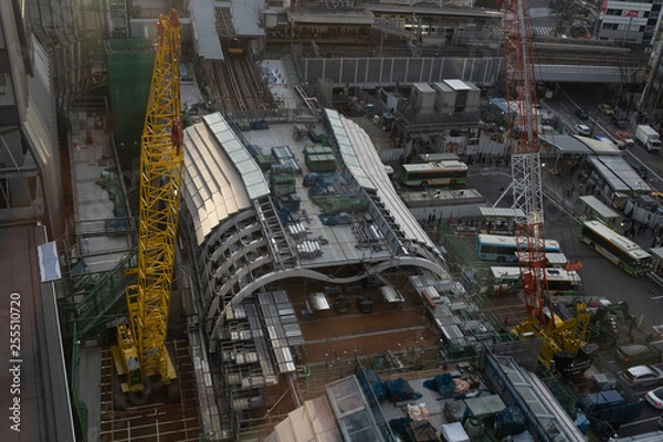 Obraz 銀座線の工事