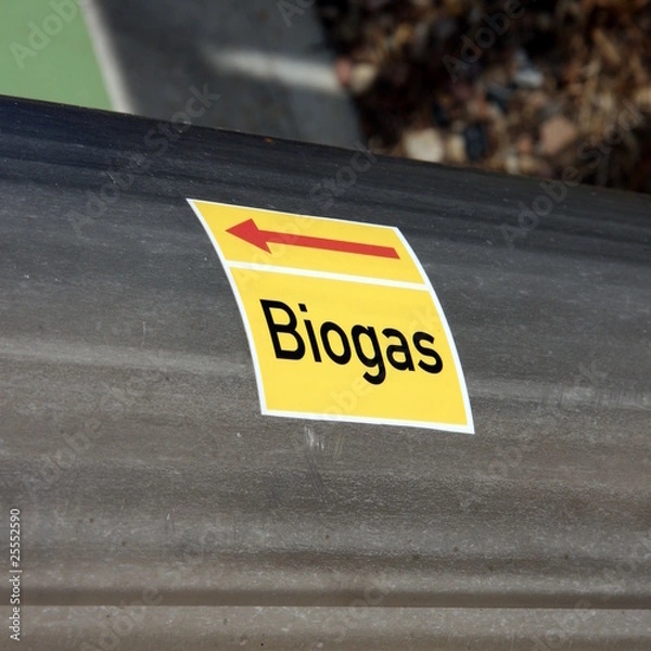 Obraz biogas