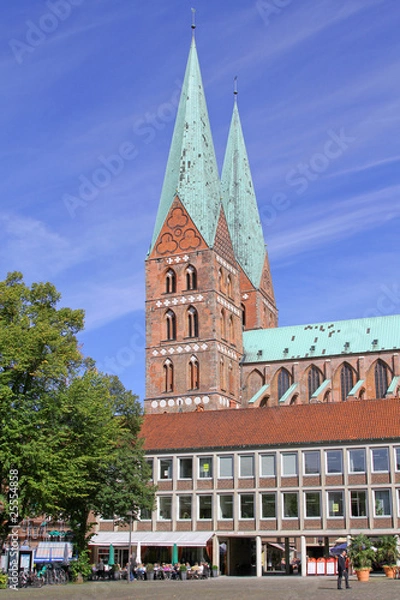 Obraz St. Marienkirche in Lübeck