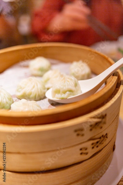 Fototapeta 台湾 小籠包