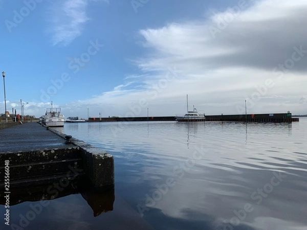 Obraz pier at sunset