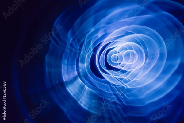 Obraz Sound waves in the dark