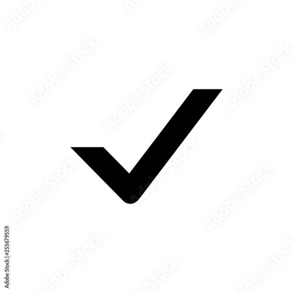 Fototapeta check mark icon vector