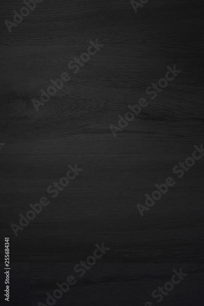 Obraz Black wood texture abstract background.