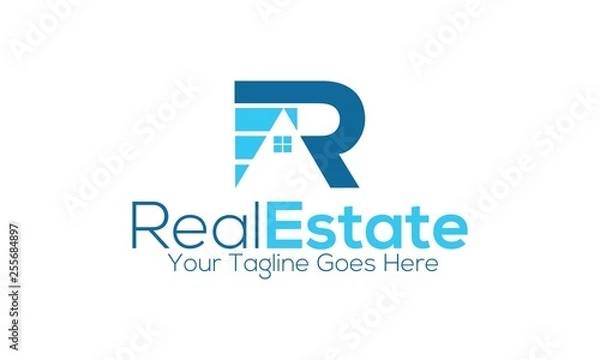 Obraz Real estate Logo