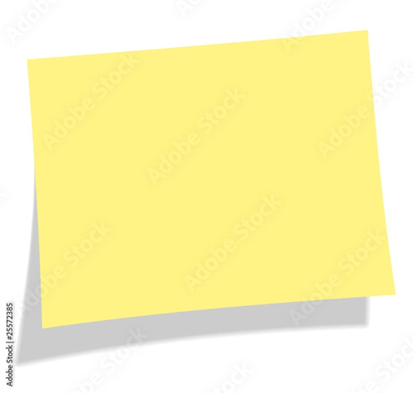 Obraz Sticky post it note