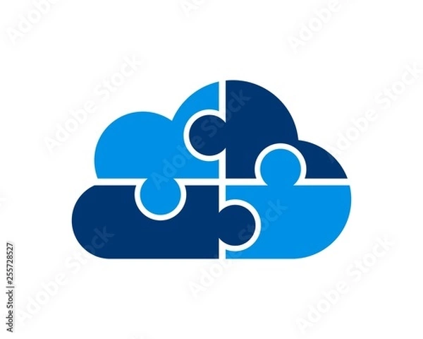 Obraz Puzzle cloud