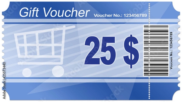 Obraz 25 US Dollar Voucher