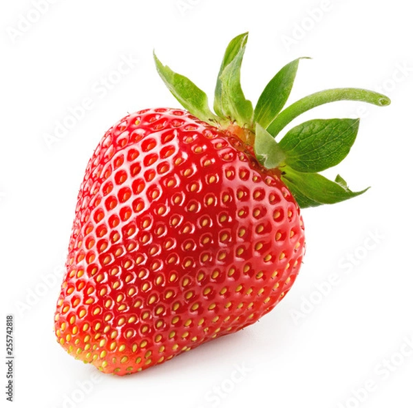 Obraz Strawberry isolated on white