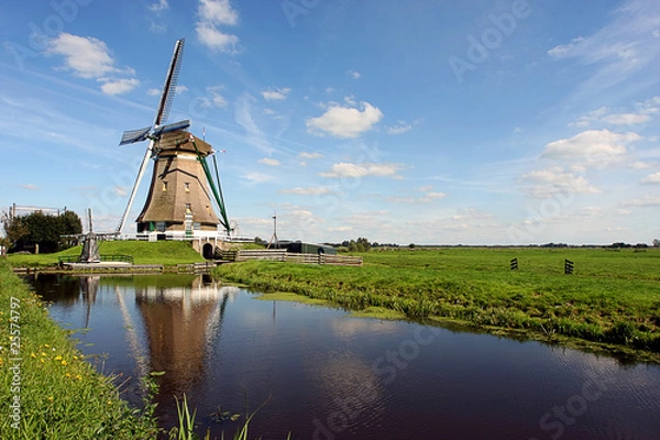Obraz Windmill in the Farmland