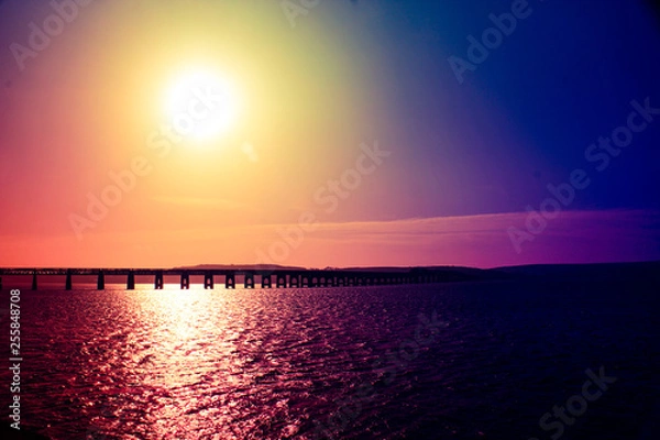 Obraz sunset over the sea