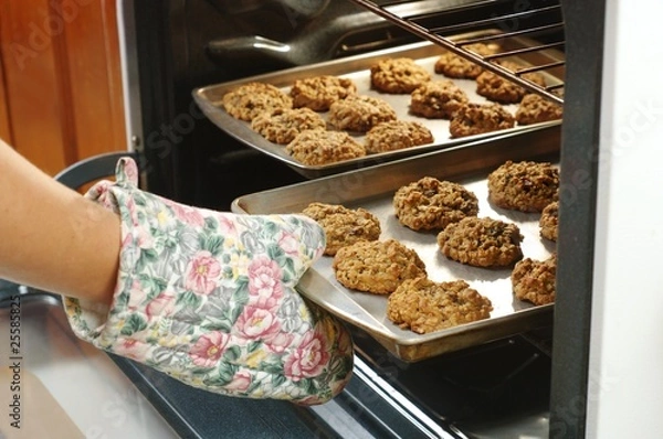Obraz baking cookies