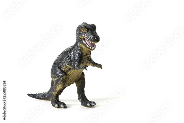 Obraz prehistoric monster menacingly demonstrates its teeth, claws and spikes