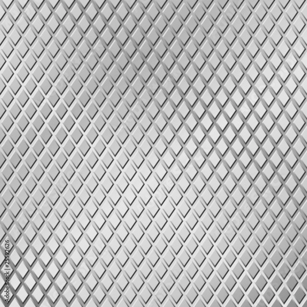 Obraz A Metal Background with Diamond Tread Pattern