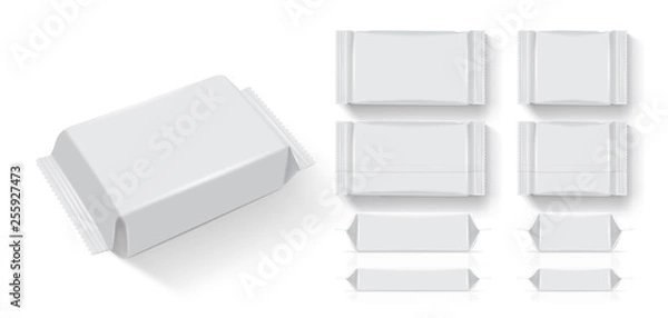 Fototapeta paper packaging for your design and brand